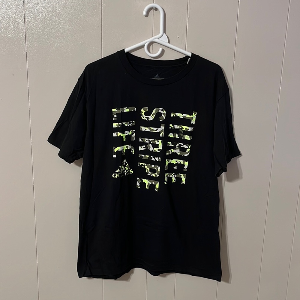 Adidas Three Stripe Life Camo T-Shirt
